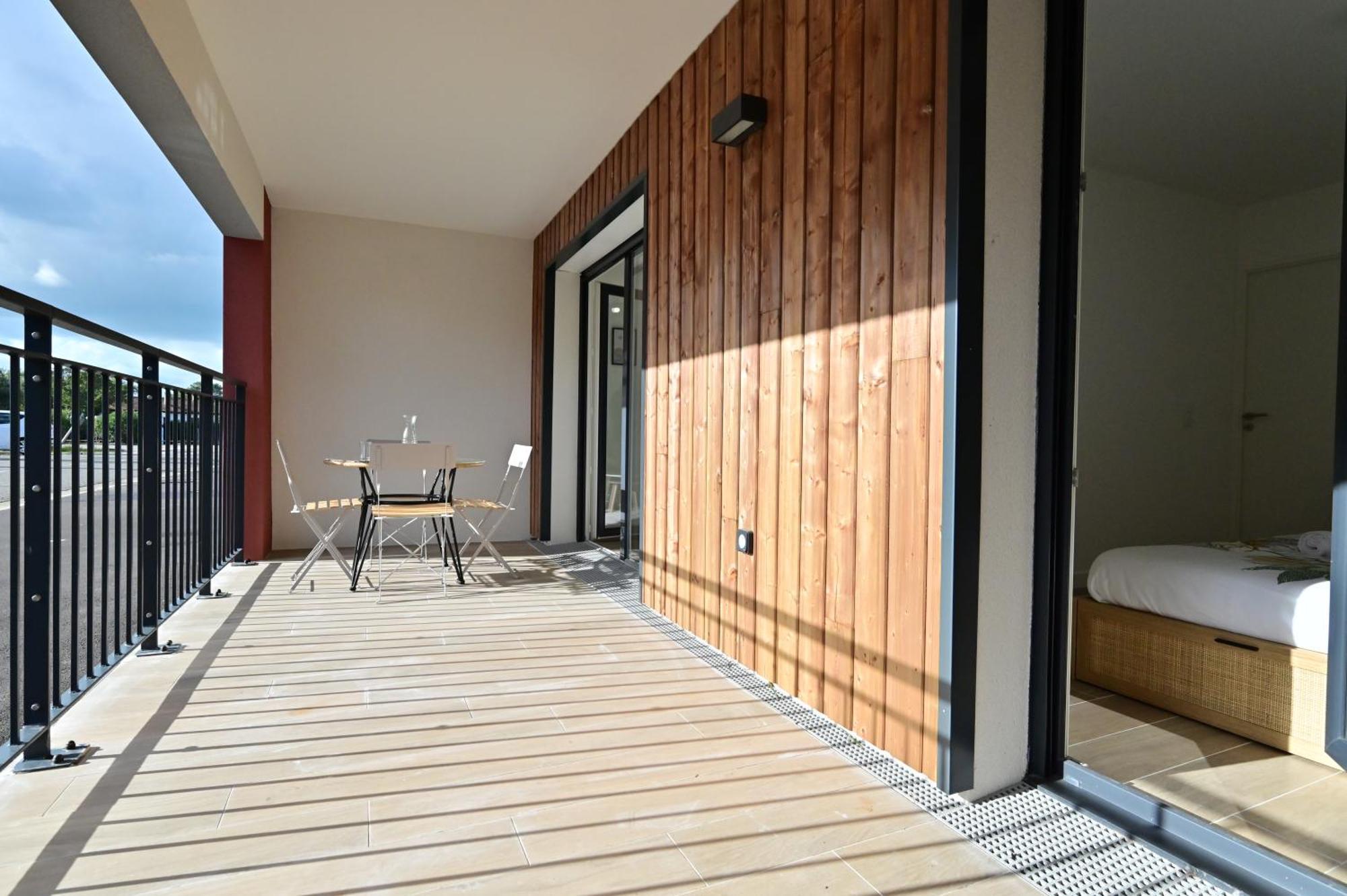 Biscawai Chaleureux Et Cosy Avec Terrasse Apartment Biscarrosse Bagian luar foto
