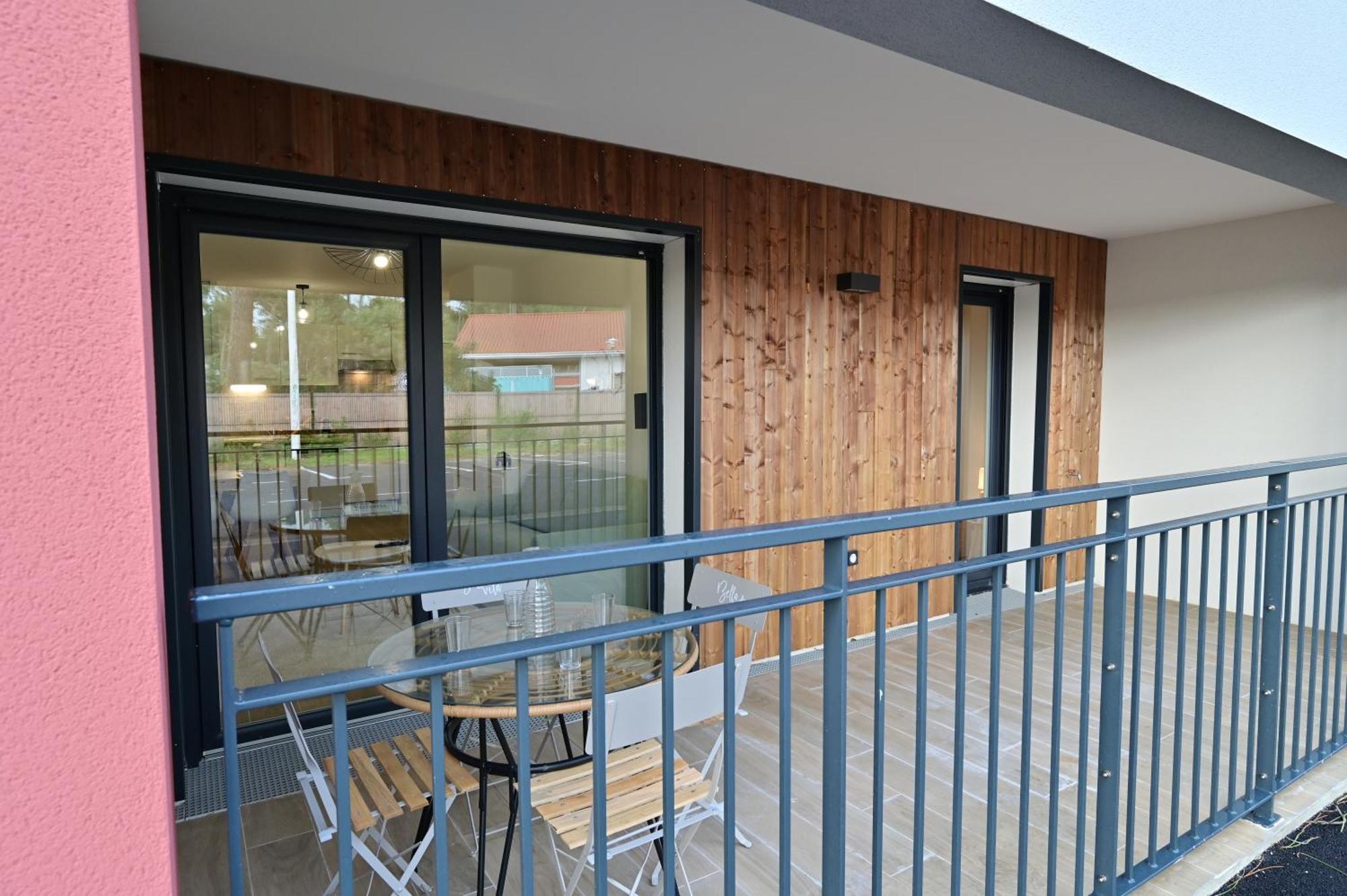 Biscawai Chaleureux Et Cosy Avec Terrasse Apartment Biscarrosse Bagian luar foto