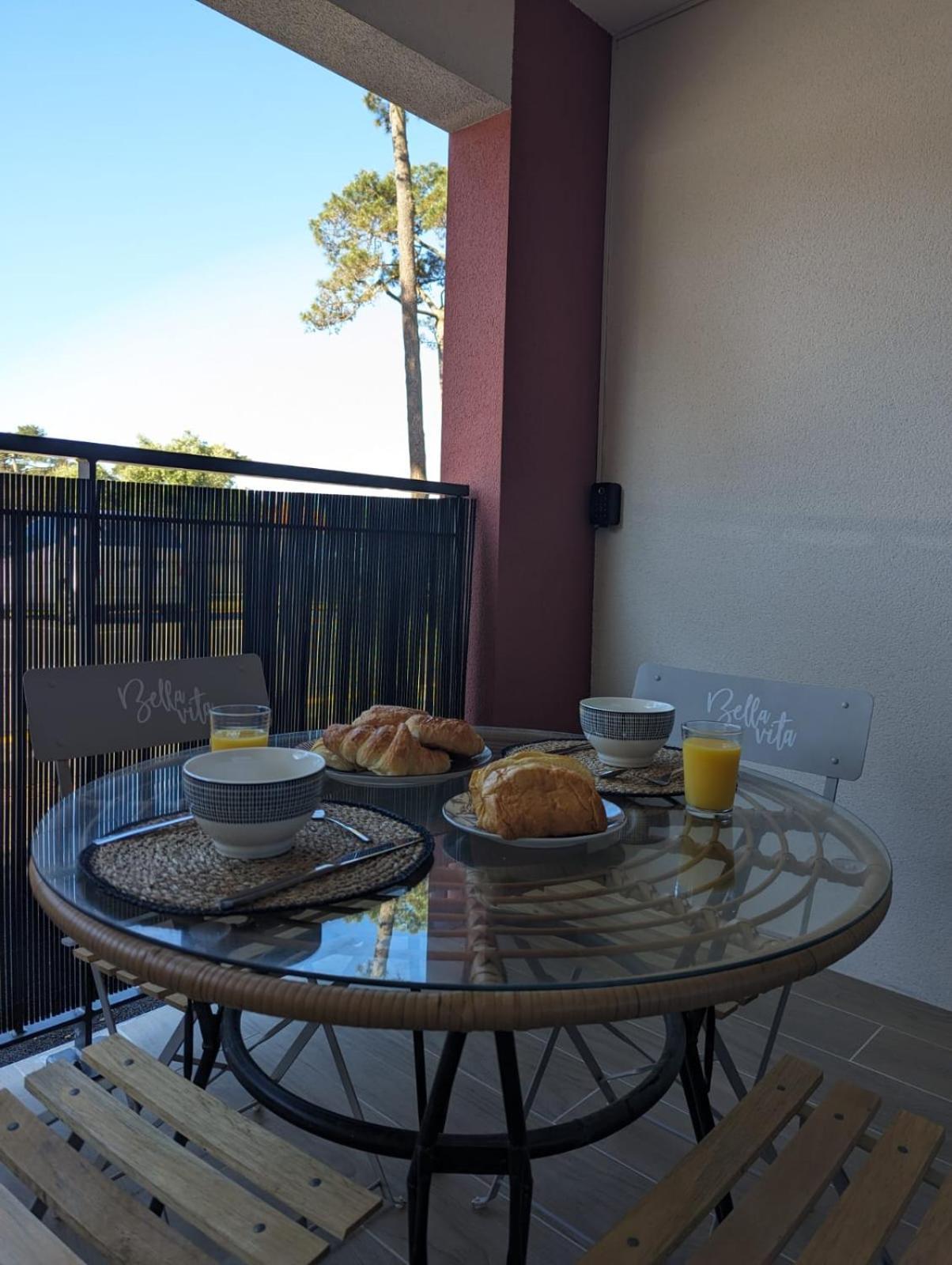 Biscawai Chaleureux Et Cosy Avec Terrasse Apartment Biscarrosse Bagian luar foto