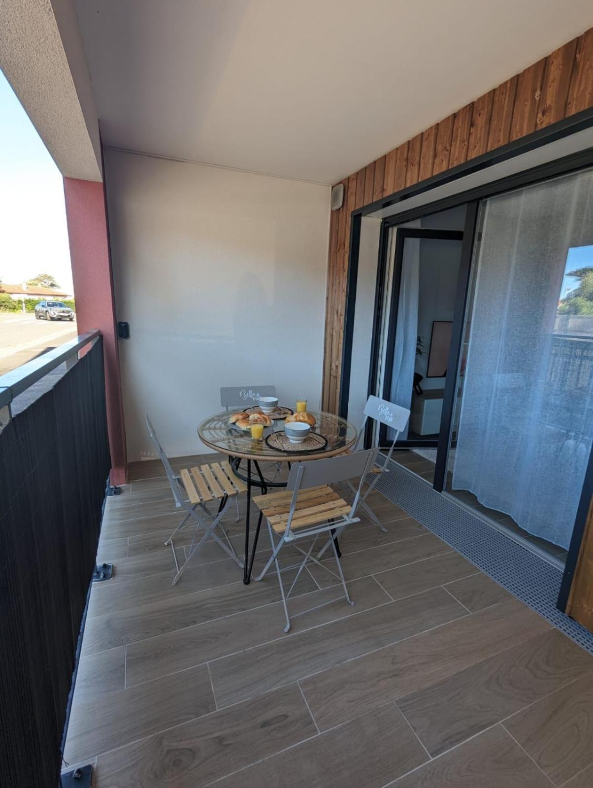 Biscawai Chaleureux Et Cosy Avec Terrasse Apartment Biscarrosse Bagian luar foto