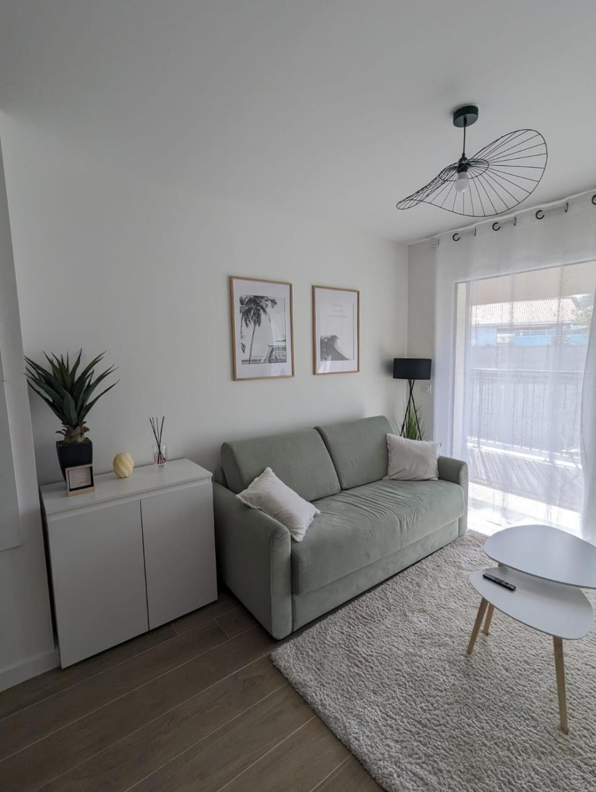 Biscawai Chaleureux Et Cosy Avec Terrasse Apartment Biscarrosse Bagian luar foto