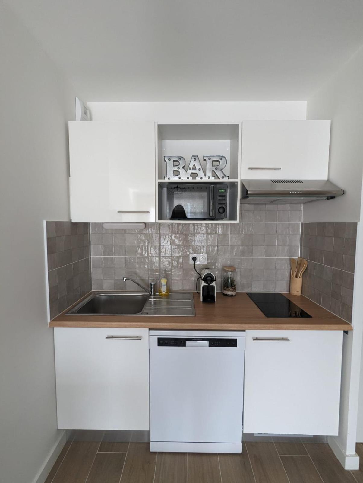 Biscawai Chaleureux Et Cosy Avec Terrasse Apartment Biscarrosse Bagian luar foto